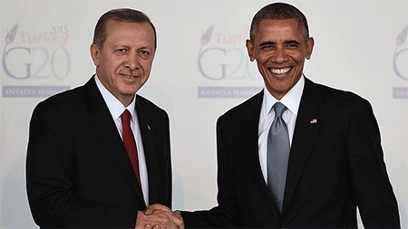 Obama apoya a Erdogan tras el derribo de un avión ruso La Casa Blanca tiene ’un problema con las operaciones rusas’ en Siria